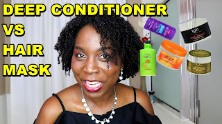 What is the Difference between Deep Conditioner and Hair Mask, Masque, Hair Treatment | Natural Hair