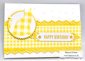 Gingham Gala Cat Card Kit Nigezza Creates