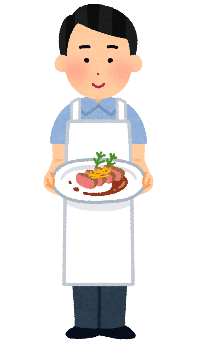 料理研究家のイラスト 男性 かわいいフリー素材集 いらすとや