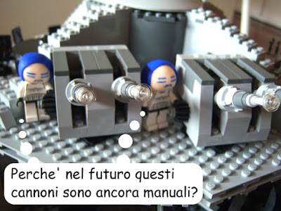 Stormtrooper yokesi: &quot;Perche' nel futuro questi cannoni sono ancora manuali?&quot;