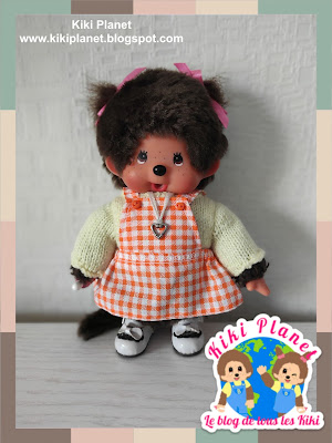 kiki monchhichi couture vêtement handmade fait main