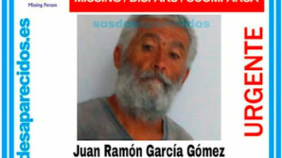 Buscan desaparecido en Arucas, Juan Ramón García