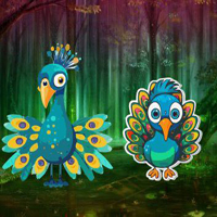 WOW Fantasy Peacock Family Escape