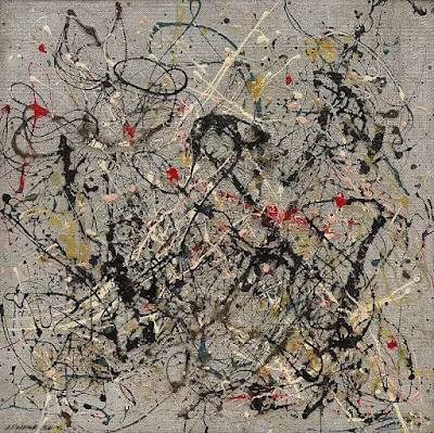 Number 18, 1950 by Jackson Pollock painting Jackson Pollock