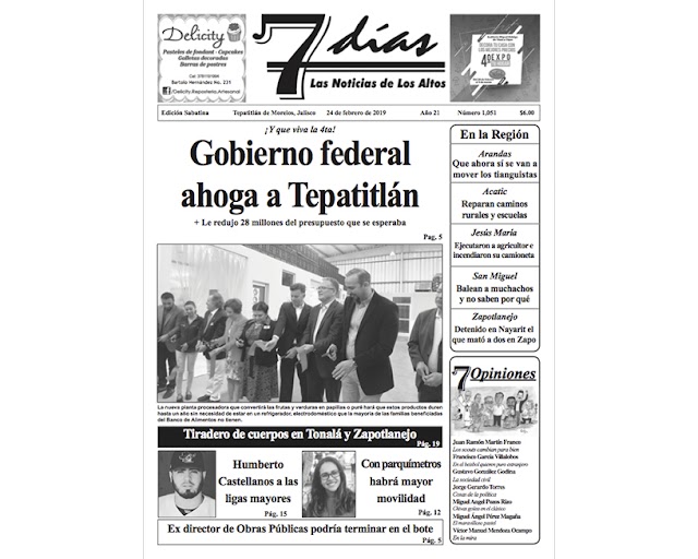 Edición 1,051 23 de febrero de 2019