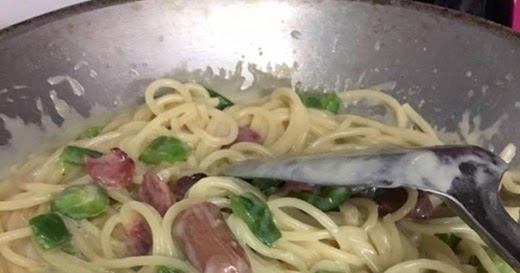 Resepi Spaghetti Carbonara Tanpa Sos Prego (SbS)  Aneka 