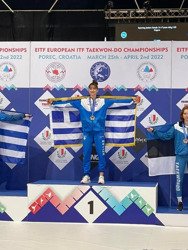Την πρώτη θέση στην Γενική κατάταξη μεταξύ 28 χωρών κατάφερε να κατακτήσει η Ελληνική Αποστολή Ταεκβοντό ITF
