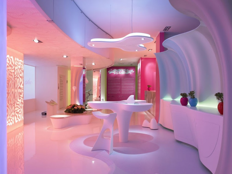 Living Room Interior Design by Karim Rashid