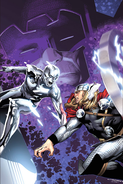 silver surfer vs thor