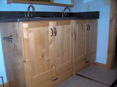 Knotty Alder Cabinets