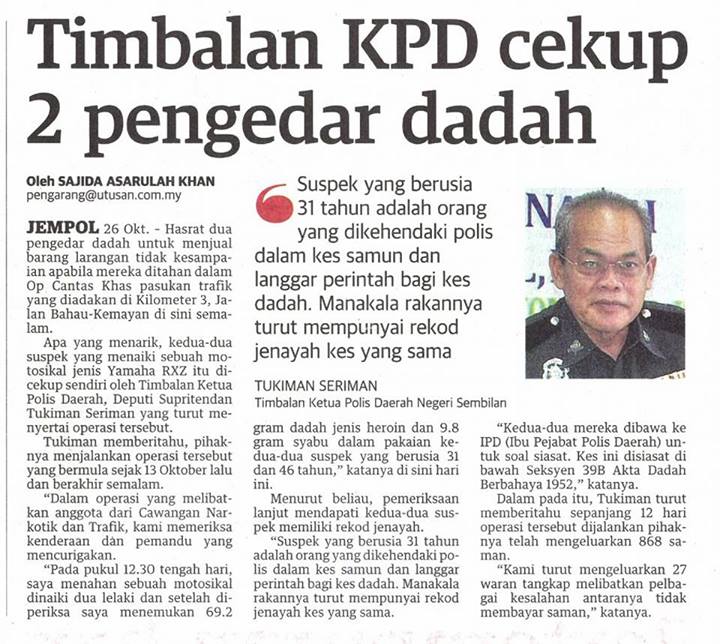 19+ Top Inspirasi Berita Tentang Dadah