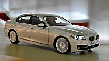 2017 BMW 5-Series Rendering Features Sporty Design