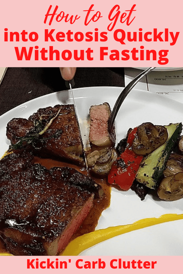 Here's how to get into Ketosis quickly without having to fast.