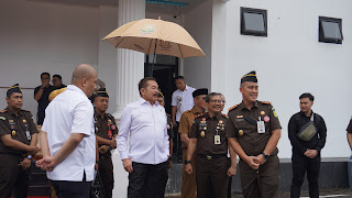 Jaksa Agung Republik Indonesia Resmikan Langsung Gedung Baru Kejaksaan Negeri PALI