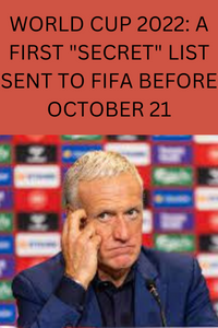 WORLD CUP 2022: A FIRST "SECRET" LIST SENT TO FIFA BEFORE OCTOBER 21