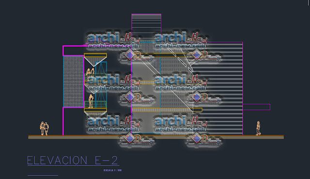 city hotel freecad Dwg   