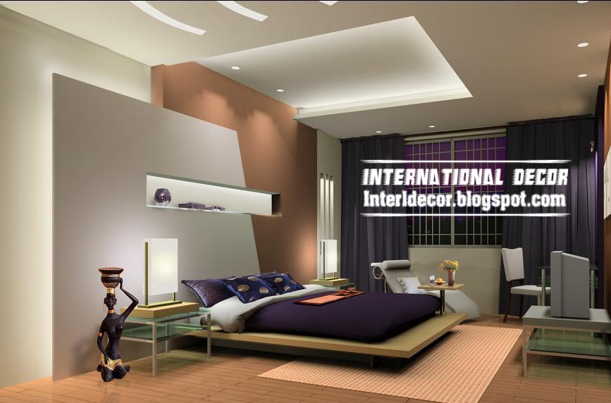 Modern pop false ceiling designs for bedroom interior