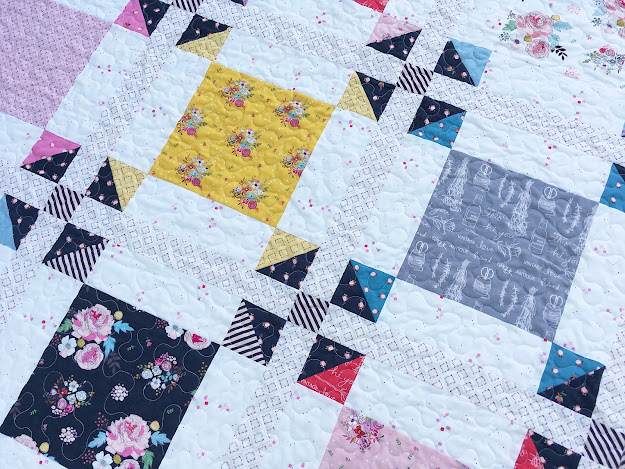 A Bit of Scrap Stuff Blog #ABitofScrapStuff #ABitofScrapStuffPattern #FocusQuilt #RileyBlakeDesigns #IdyllicFabric #Quilt