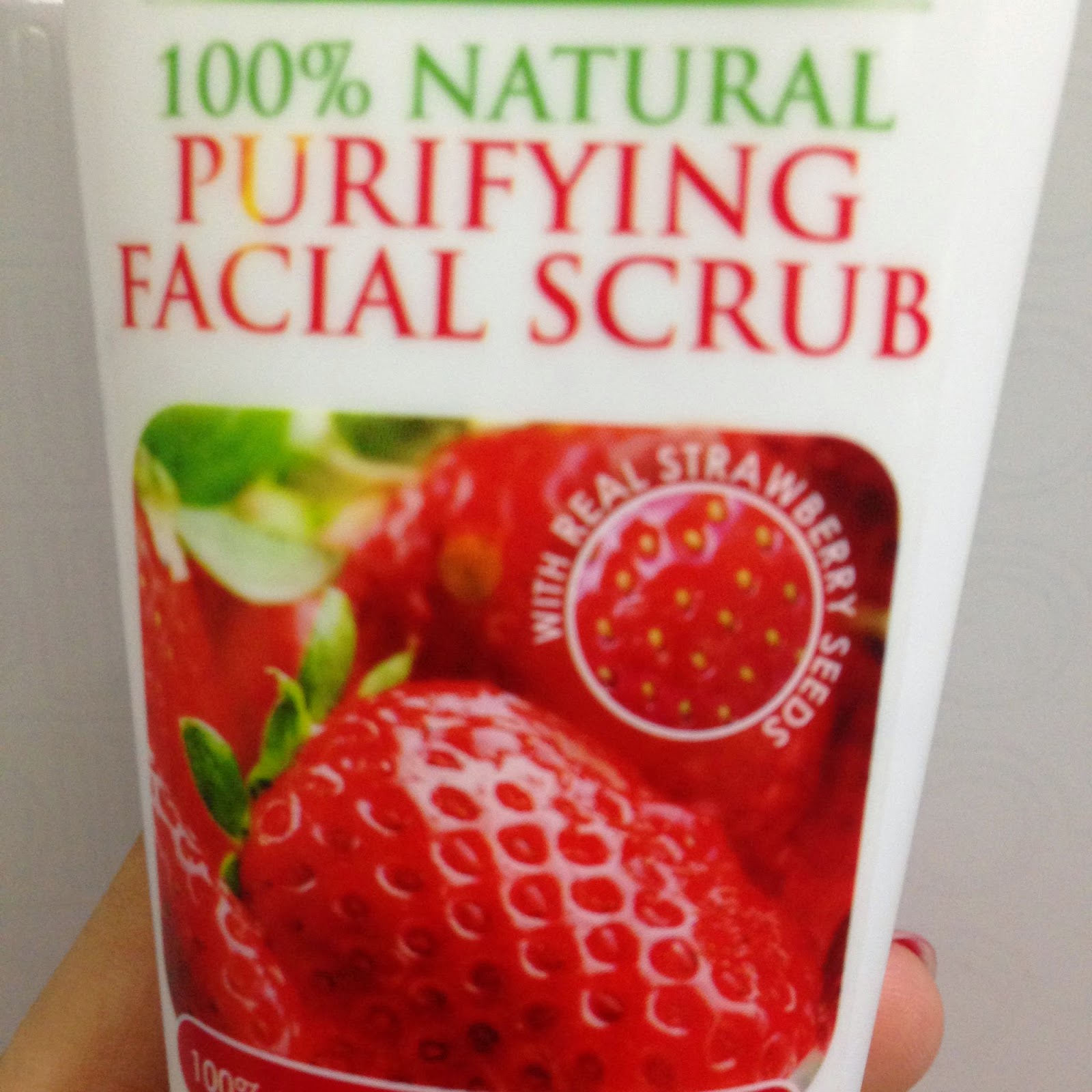 human nature, human heart nature, natural, facial scrub, scrub, strawberry