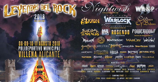 Cartel Leyendas del Rock