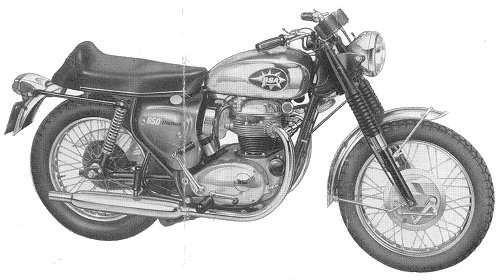 BSA Lightning Rocket motorcycle pictures