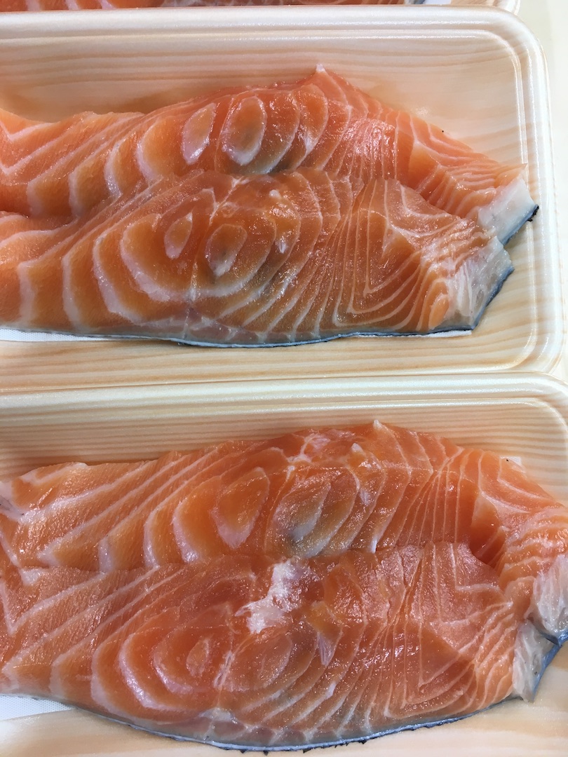 お魚情報サイト アトランティックサーモンの黒いシミ Atlantic Salmon