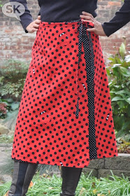 reversible wrap skirt tutorial