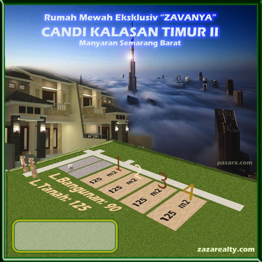 Rumah Dijual di CANDI KALASAN Semarang Barat - Mewah Harga 