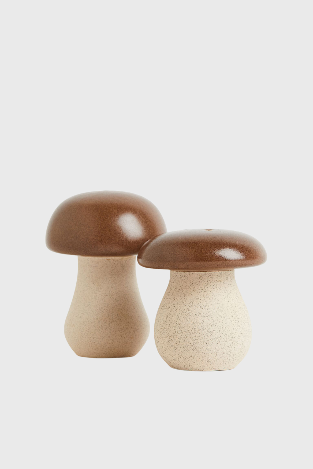 stoneware salt and pepper shakers