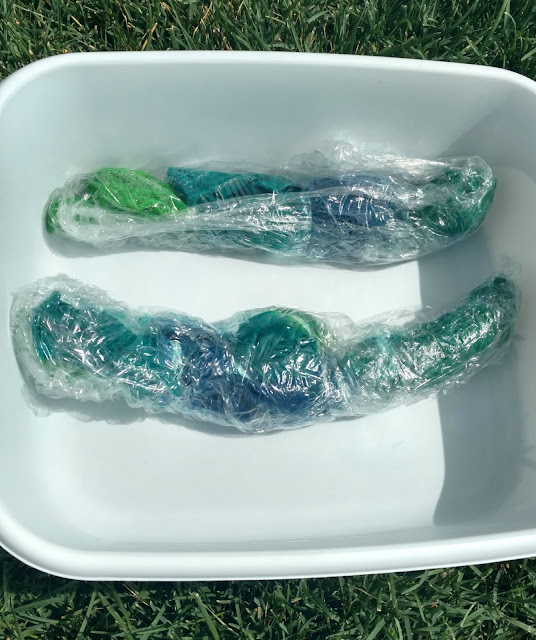 What says summer more than tie dye t-shirts?  See how easy it is and create some fun memories with your kids!