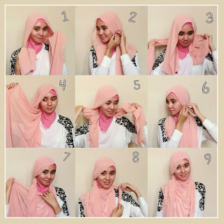 Gambar Hijab Wajah Bulat