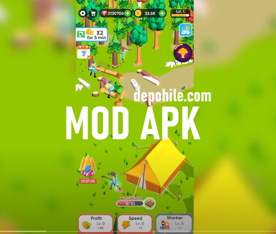 Idle Lumber Mill v1.8 Sınırsız Para Hileli Apk İndir 2022