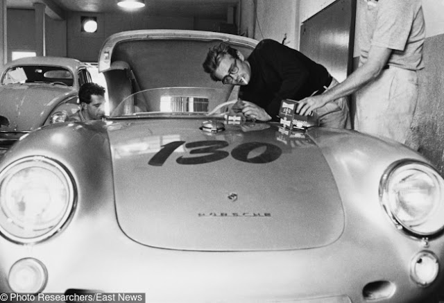 James Dean "mengutuk" Porsche