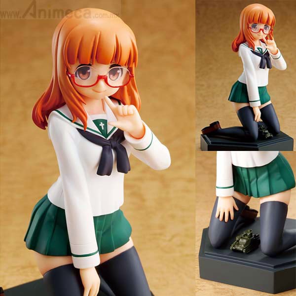 SAORI TAKEBE CON M3 Medium Tank Lee 1/350 Girls und Panzer Chara-Ani