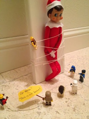 Elf on the Shelf Tied Up