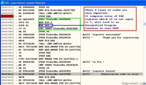 EAX woes - theprohack.com