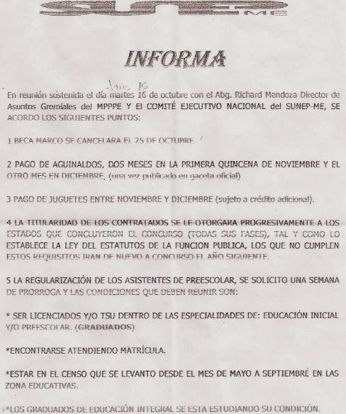 Siempre informados con hubert: Personal Administrativo del 