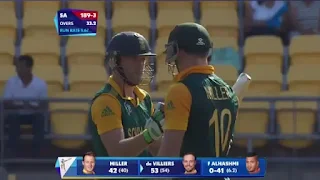 AB de Villiers 99 - South Africa vs UAE Highlights - 36th Match - ICC Cricket World Cup 2015