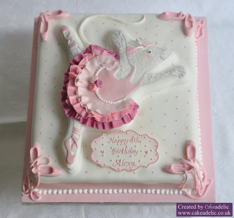 Angelina ballerina cakes