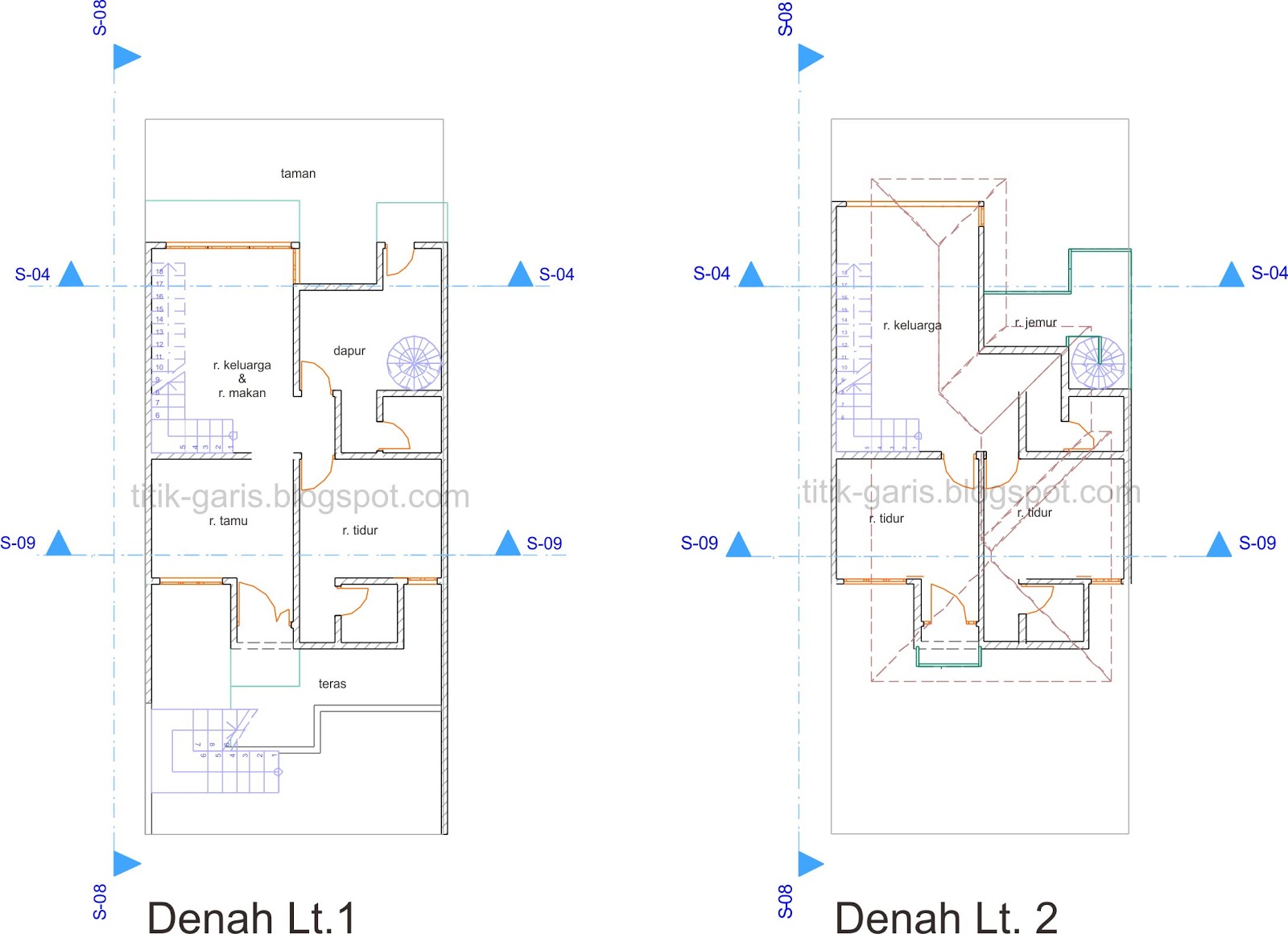 60 Desain Rumah  Minimalis  Ukuran  8x9  Desain Rumah  