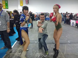 retrobarcelona 2016 chun-li cammy street fighter