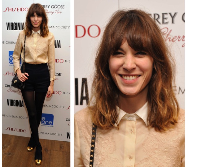 Alexa Chung in Carven. Being Cute.
