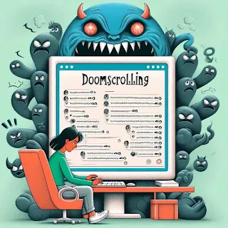 Doomscrolling: Terjebak dalam Pusaran Negatif Media Sosial