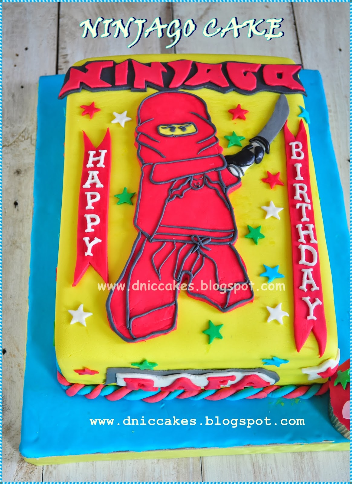 DNic Cakes Ninjago Cake Dan Angry Bird Bento Untuk Rafa