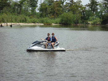 jet skiing on lake pontchartrain