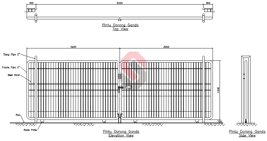  Pintu Pagar BRC Harga Murah Pesan Disini JualPagarBRC 