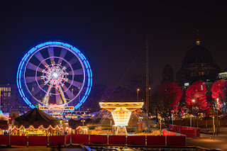 Berlin Alexanderplatz Citylights Nachtfotografie Olaf Kerber