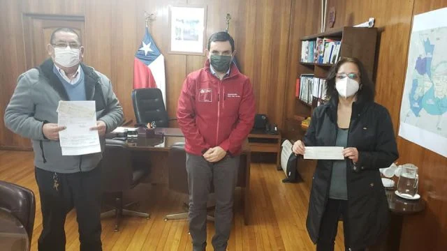 Pablo Salvidia, Mario Bello y Beatriz Oñate