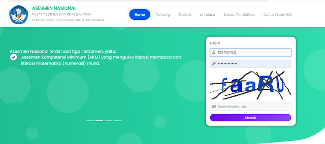 Cara Tarik Data Siswa Peserta AKM Di Web ANBK SD