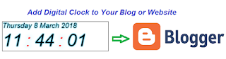 How to Add Digital Clock to Your Blog or Website